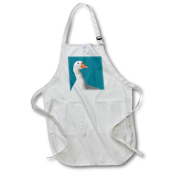 Apron - As Happy As A Duck In A Desert Nerdy Duck Photograph Photograph - Duck