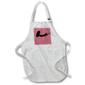 Apron - At Great Height With A Kite, Kiter Silhouette v2 Illustration - Kiter Silhouette