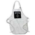 Apron - Barmen Beer Prayer Parody In Prayer of Adoration Typography - Beer Lagers and Ale Humor