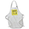 Apron - Beer Prayer Parody In Prayer of Adoration With Dirndl Girl Typography - Beer Lagers and Ale Humor
