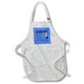 Apron - Beer Prayer Parody In Prayer of Adoration With Dirndl Girl Typography - Beer Lagers and Ale Humor