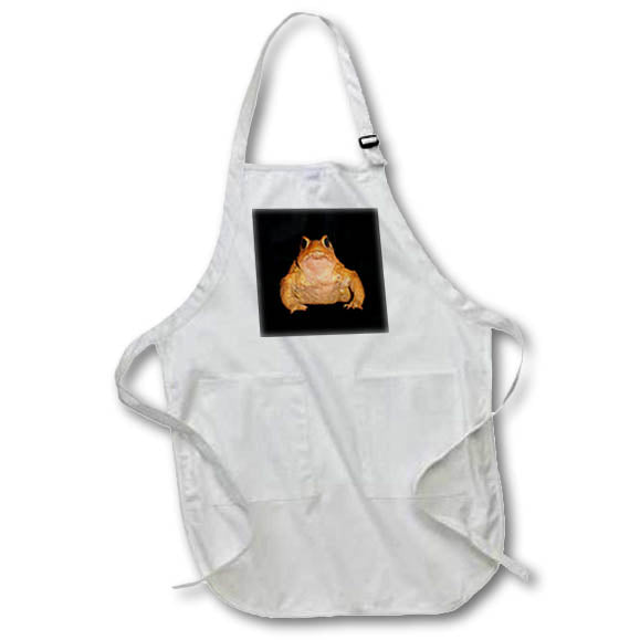 Apron - Herper Bufo Bufo European Toad Black Outline Art Vector Vector Art - Toad