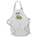 Apron - Cute Girl Bear With A Watermelon Slice Illustration Illustrations
