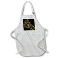 Apron - Elegant Image Of Gold Flourish Illustration Illustrations