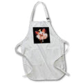 Apron - Pretty Orange Fairy Girl With An Image Of Sparkles Illustration Illustrations