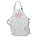 Apron - Cute Pink and Chocolate Cupcake Illustration Illustrations