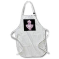 Apron - Glam Pink Image Of Jewels Perfume Bottle Illustration Illustrations
