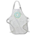 Apron - Cute Blue Sprinkles Donut Illustration Illustrations