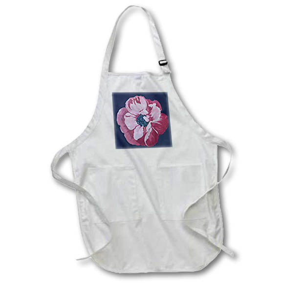 Apron - Artistic Pink Anemone Flower Vector Vector Art - Anemone