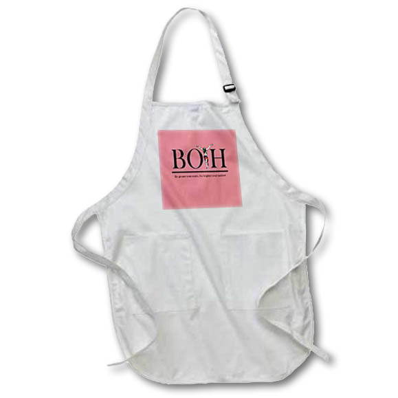 Apron - The Greater Your Storm The Brighter Your Rainbow Vector Art - LGBTQ Easter