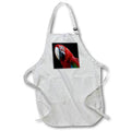 Apron - Close-Up Of A Green Winged Macaw Parrot Vector Art - Parrot