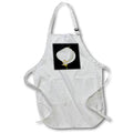 Apron - Easter Lily Isolated Botanical Vector Vector Art - Calla Lily