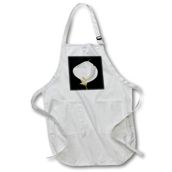 Apron - Easter Lily Isolated Botanical Vector Vector Art - Calla Lily