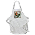 Apron - Calla Lily Beautiful Botanical Art Acrylic Painting - Calla Lily