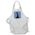Apron - Fun Contented Happy To See you Cat Tail Vector Art - Cat