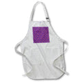 Apron - Two Kisses Collided Red Colored Lips Pattern Pattern - Lipstick Kisses
