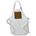 Apron - Christian Cross of Autumnal Leaves Acrylic Art Pattern Pattern - Easter Cross