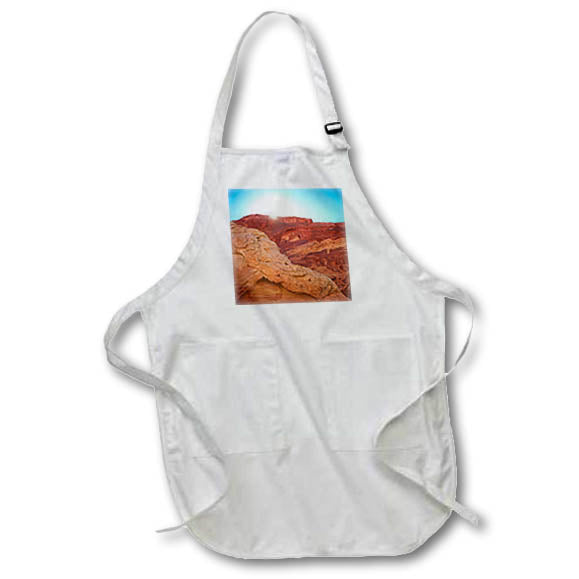 Apron - White Domes Cliffs at The Valley of Fire Nevada Photography Landscape
