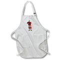 Apron - Santa Scratching His Beard Graphics Holiday Christmas
