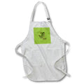 Apron - Cute Climbing Green Tree Frog Vector Art Vector Art - Tree Frog