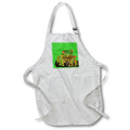 Apron - Red Eyed Tree Frog Realistic Artwork Vector Art - Red Eyed Tree Frog