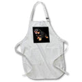 Apron - Cute Rottweiler Puppy With Funny Expression Vector Art - Rottweiler Puppy