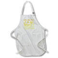 Apron - Divorced The Narcissistic Asshole Yellow Text Typography - Divorce