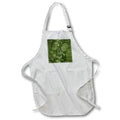 Apron - Green on Green Art Nouveau Floral Pattern Patterns