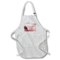 Apron - Modern Pink and Image Of Gold Agate Design Patterns