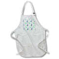 Apron - Blue and Green Giraffe Pattern Patterns