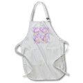 Apron - Pink, Orange, Aqua, Purple Image Of Iridescent Leopard Spots Pattern Patterns