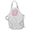 Apron - Pretty Pink and Image Of Gold Tiny Diamond Shapes Pattern Patterns