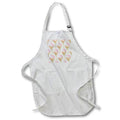 Apron - Glam Pink and Image of Gold Image of Glitter Balloon Pattern Patterns