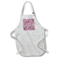 Apron - Shades Of Pink Polygon Pattern Patterns