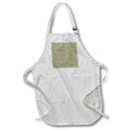 Apron - Cute Pink and Green Watermelon Uneven Stripes Pattern Patterns