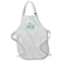Apron - Pawdre Light Green Funny Sayings