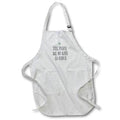 Apron - Dog People Are My Kind Of People Light Green Funny Sayings