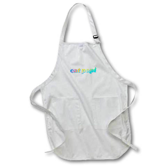 Apron - Cat Papi Funny Sayings