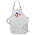 Apron - An Orange and White Saltwater Clown Fish Graphics Fish
