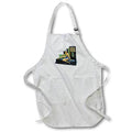Apron - An Art Deco Statuette on a black rock clock base Graphics Art Deco