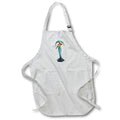 Apron - An Art Deco Statuette of a figure with a large headdress Graphics Art Deco