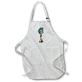 Apron - An Art Deco Statuette of a figure holding a large fan Graphics Art Deco