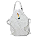 Apron - An Art Deco Statuette of a figure holding a large fan overhead Graphics Art Deco