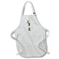 Apron - An Art Deco Statuette of a figure holding a golden hoop overhead Graphics Art Deco