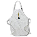 Apron - An Art Deco Statuette of a figure with arms behind head Graphics Art Deco