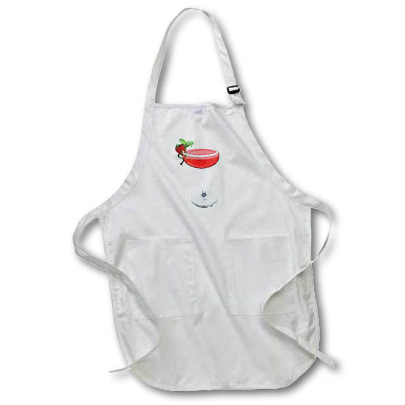 Apron - A Strawberry Daiquiri alcoholic drink Graphics Drinks