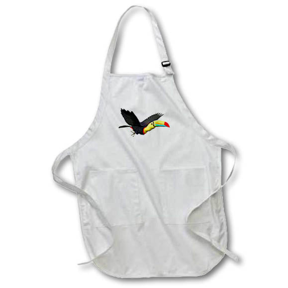 Apron - Keel Bill Toucan Bird Graphics Bird