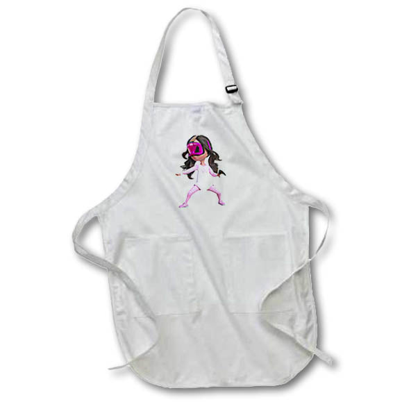 Apron - Virtual Girl using interactive goggles Graphics Cartoon