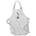 Apron - A female volleyball player trophy in gold Graphics Awards