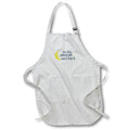 Apron - Image of the phrase To the Moon and Back Morgan Elizabeth Design - Phrases